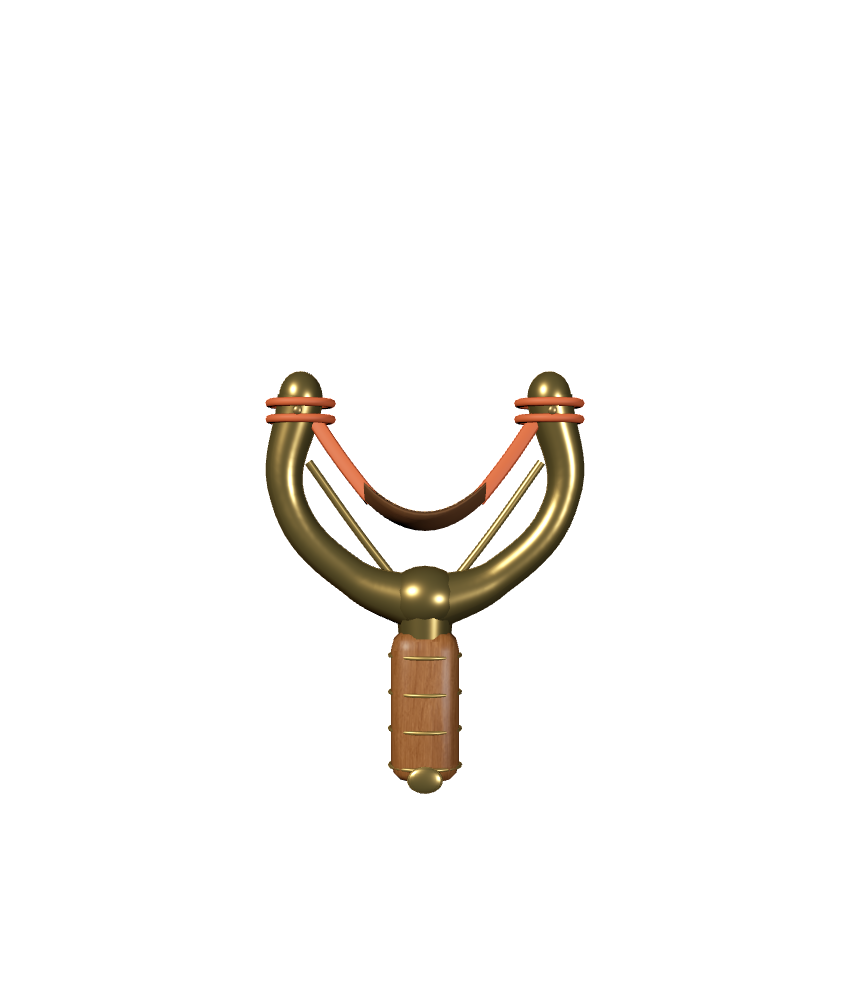 Gold slingshot